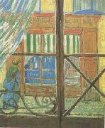 Vincent Van Gogh A Pork-Butcher's Shop Seen from a Window (nn04) oil on canvas